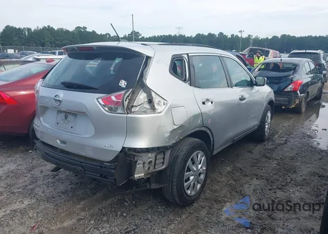 2016 Nissan Rogue S/Sl/Sv из США, поврежденный, VIN 5N1AT2MV6GC813246